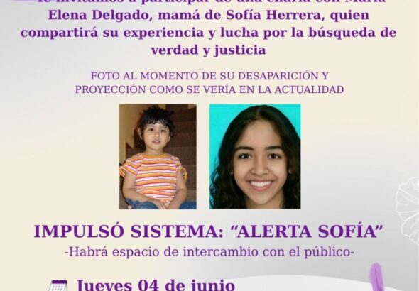 CHARLA ABIERTA CON MARÍA ELENA DELGADO
